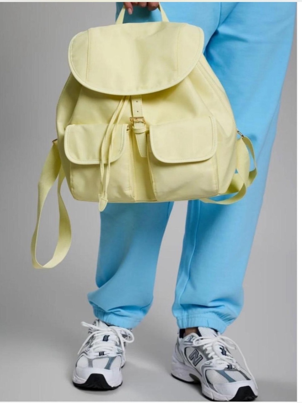 YEAR OF OURS Nylon Yellow Backpack NEW